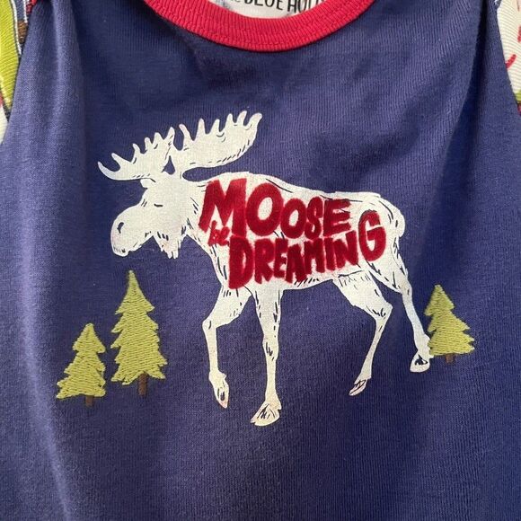 Little Blue House Sketch Country Baby Bodysuit with Hat Set Size 6-12 Months NWT - Picture 5 of 13